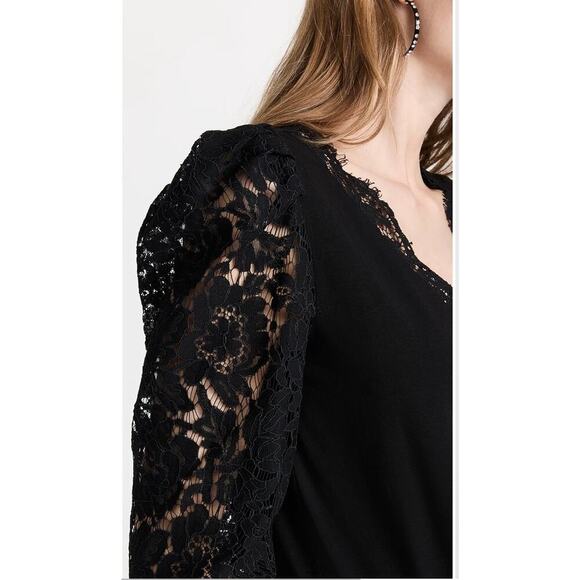 NWT Generation Love Aurora Lace Top Black size XXS - Picture 4 of 8
